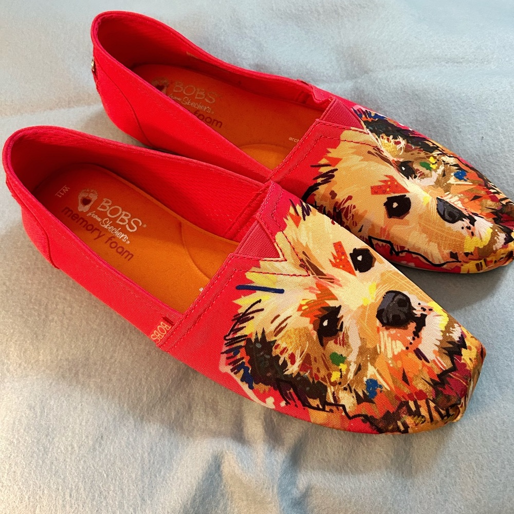 Cute Bob’s by Skechers Pink Slip-On Shoes